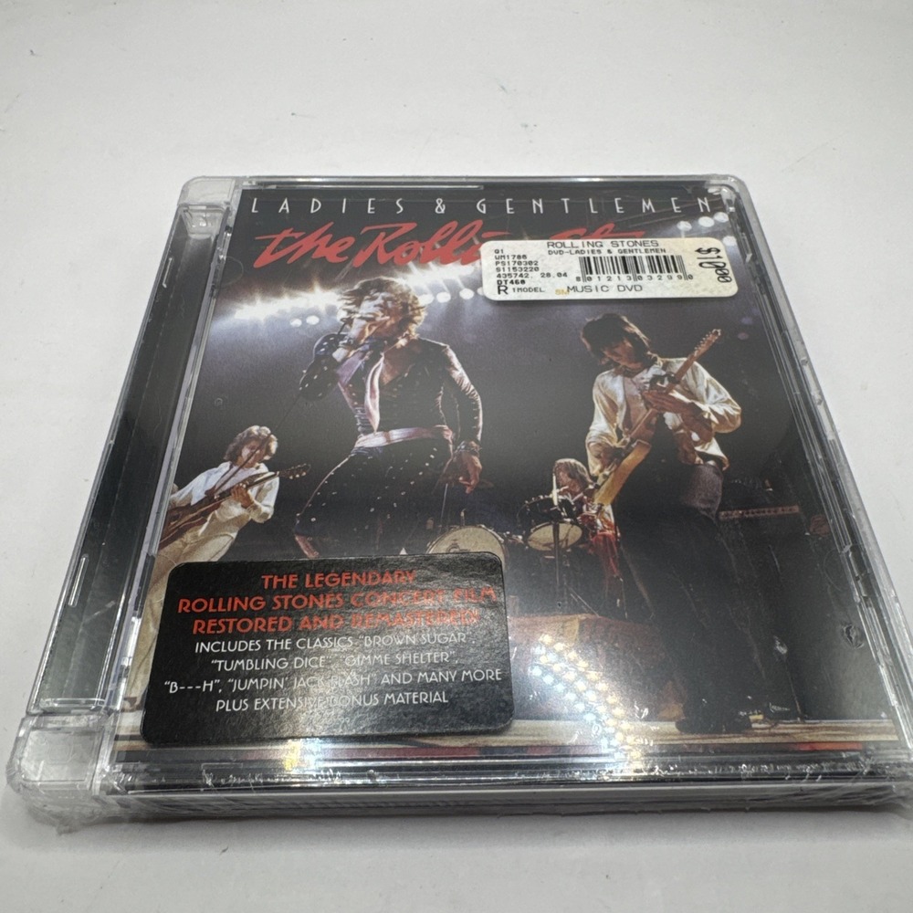 The Rolling Stones Ladies & Gentlemen‎ DVD 2010 With Insert & Order Form No Slip